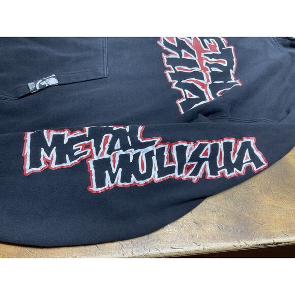 Y2K Metal Mulisha Rockstar Energy Drink Black Hoodie Size XL - Picture 3 of 14